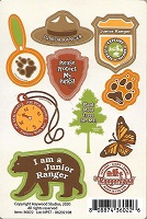   Jr. RangerLand Sticker Sheet
